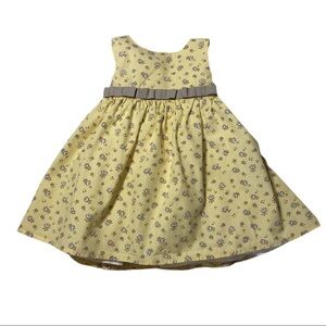 TJ Maxx Yellow Floral Dress